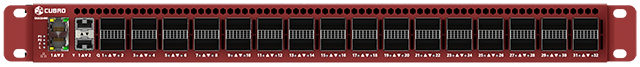 Cubro EXA32400 Network Packet Broker, view from front