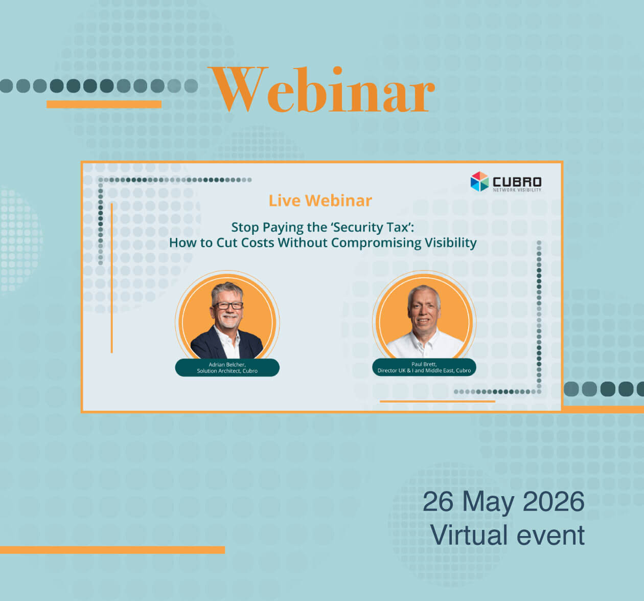 Webinar - May 2026