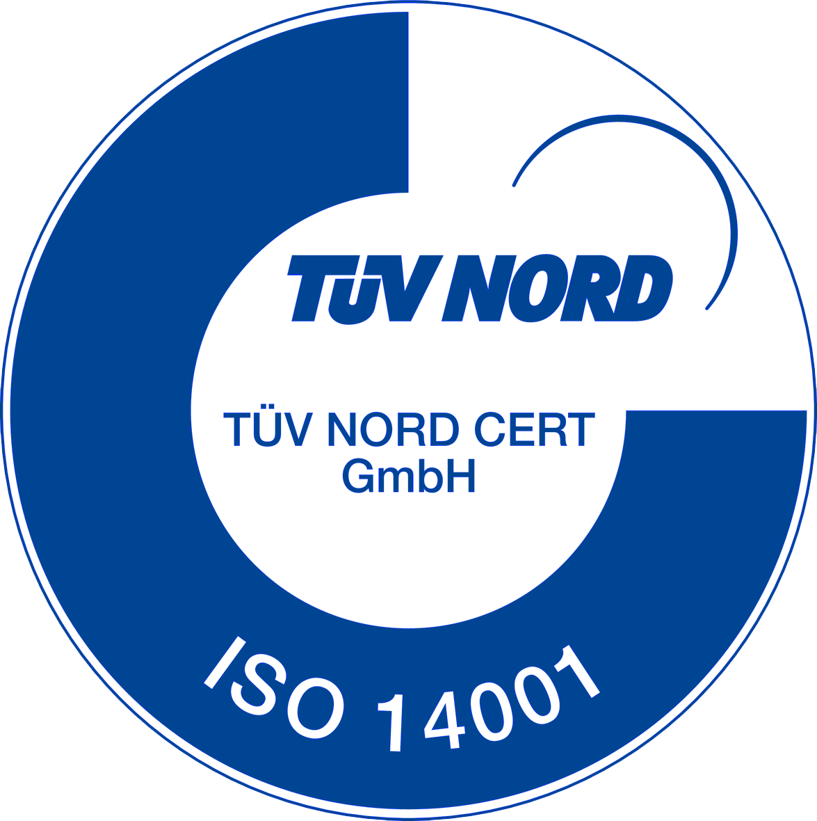 Cubro ISO14001 TÜV badge