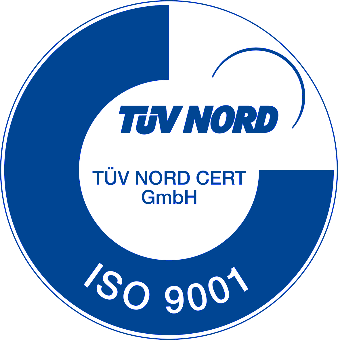 Cubro ISO9001 TÜV badge