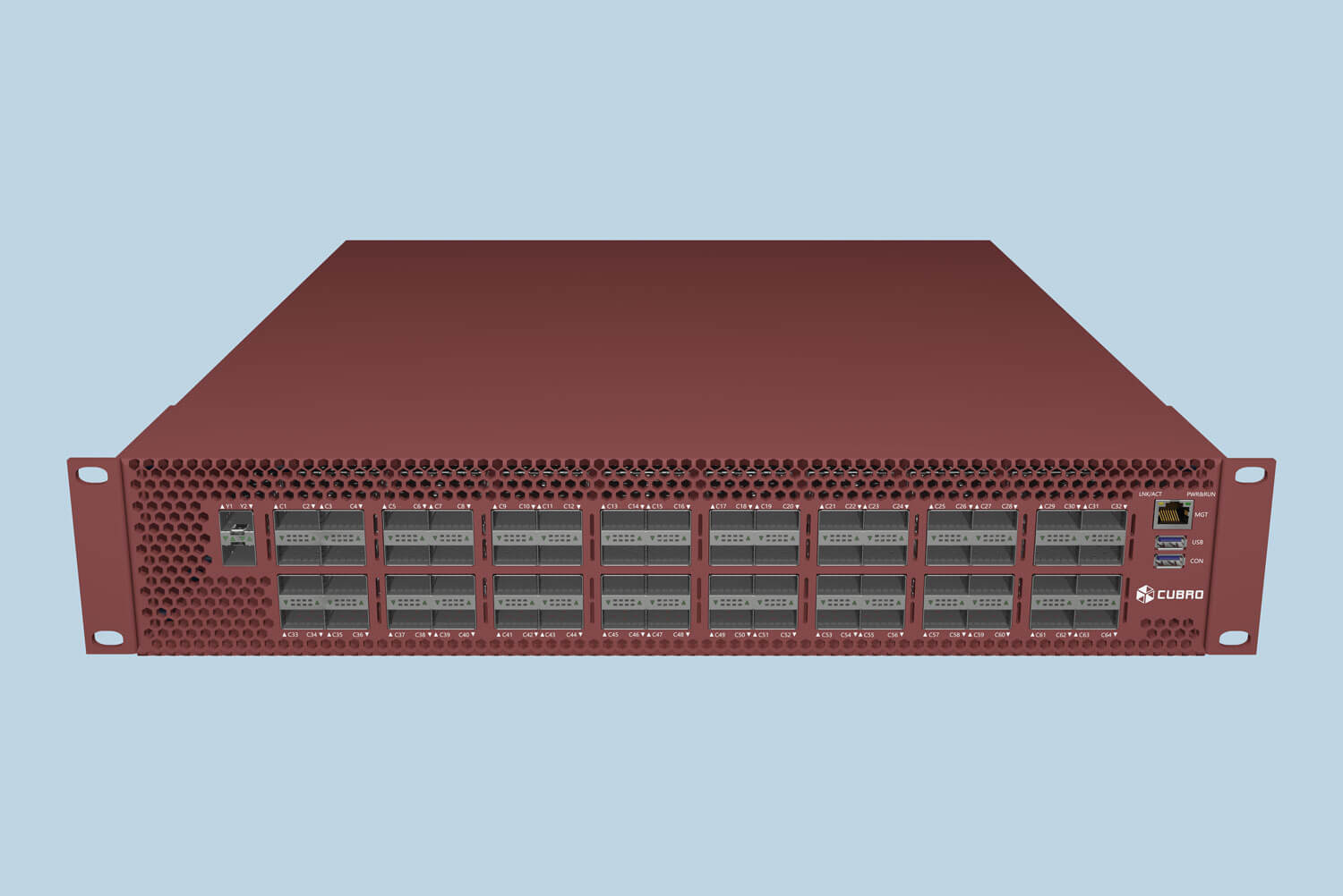 product image of the network packet broker EXA64100 from Cubro Network Visibility