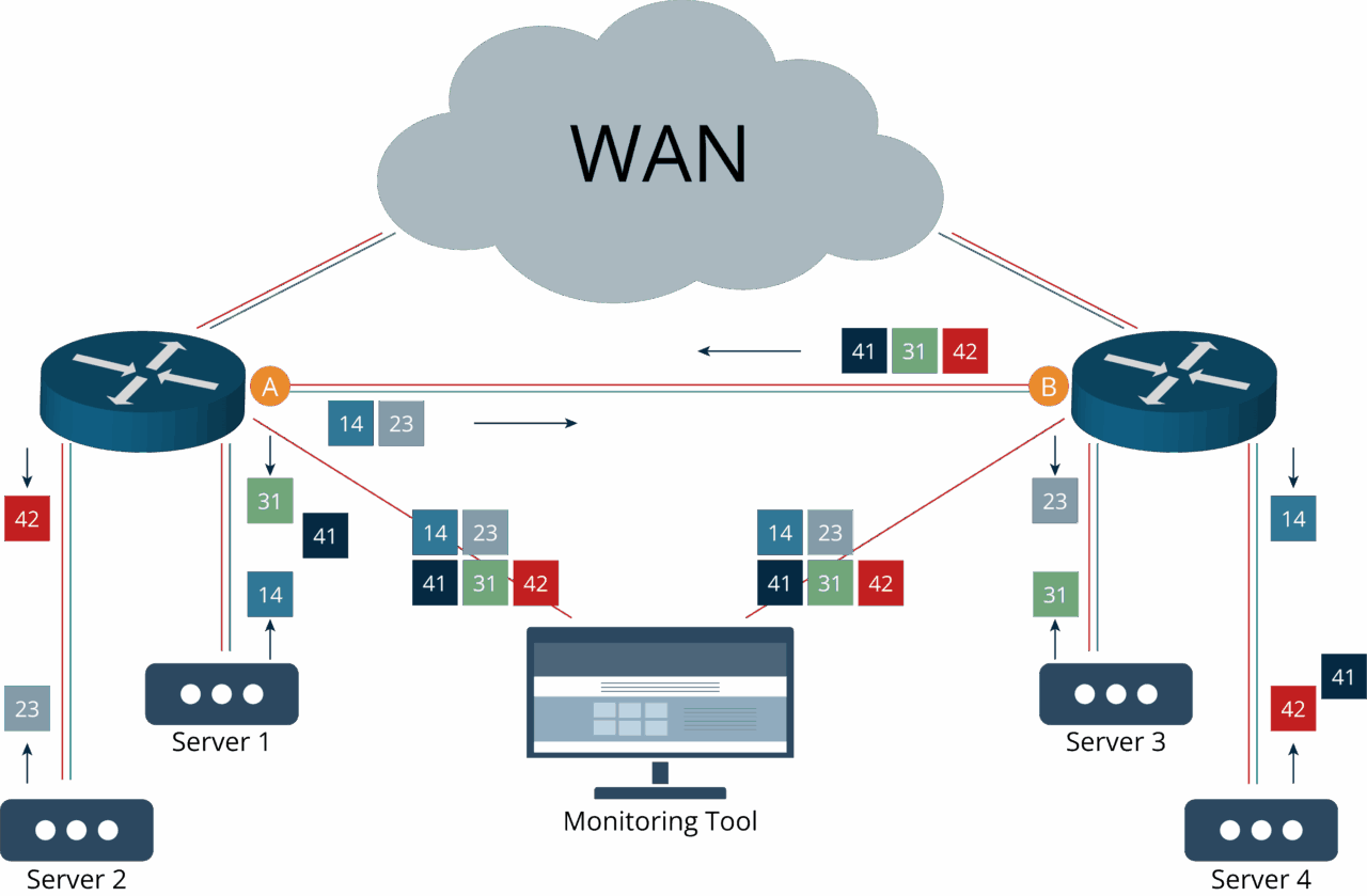 Cubro Network Visibility Tech Graphic for Duplicate Packet
