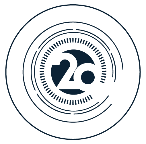 logo for 20 years of Cubro Network Visibility