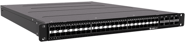 Cubro EXA48800 Network Packet Broker, view fron the side