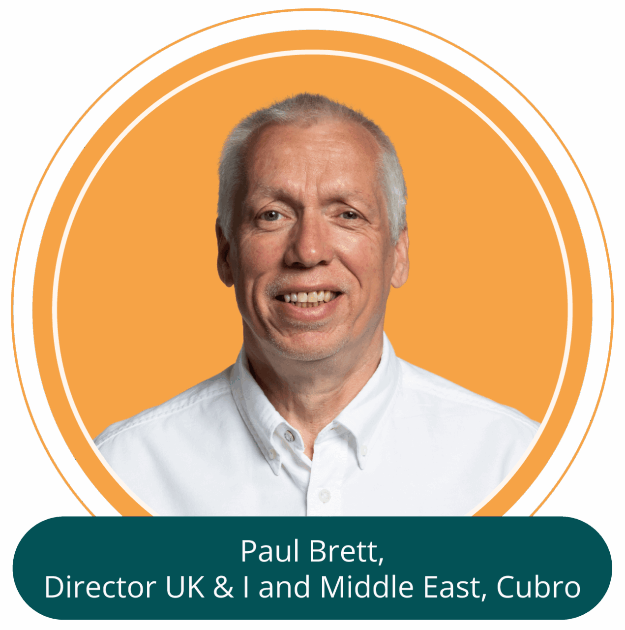 image of Cubro employee Paul Brett, Director UK & I and Middle East