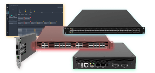 several product images of Cubro Network Visibility
