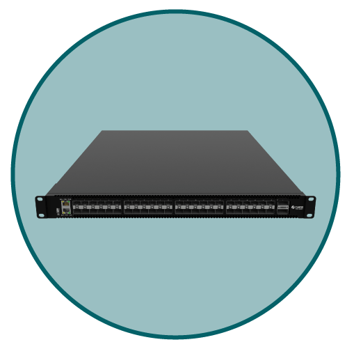 Cubro Network Visibility icon with a real image for Network Packet Broker EXA48200